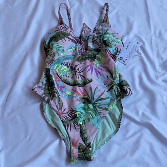 PILYQ Bahamas Arielle One Piece swimsuit Sz M - Picture 3 of 8